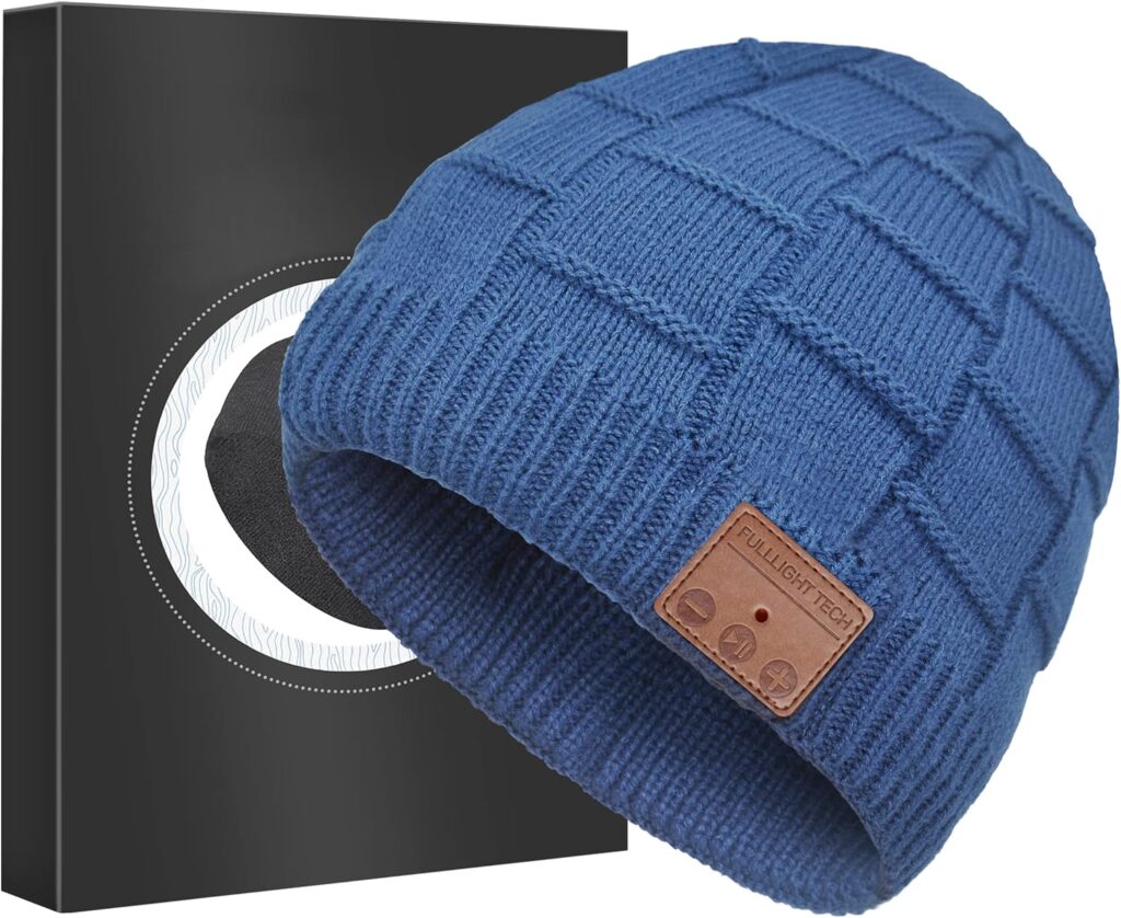 Bluetooth Beanie Hat Headphones Unique Tech Gifts Stocking Stuffer