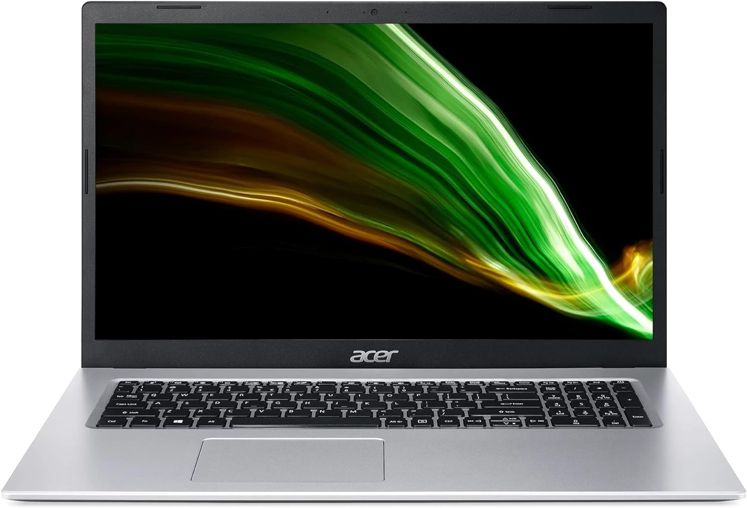 Acer Aspire 1 A115-32-C96U Slim Laptop | 15.6 FHD Display | Intel Celeron N4500 Processor | 4GB DDR4 | 128GB eMMC | WiFi 5 | Microsoft 365 Personal 1-Year Subscription | Windows 11 in S Mode, Silver