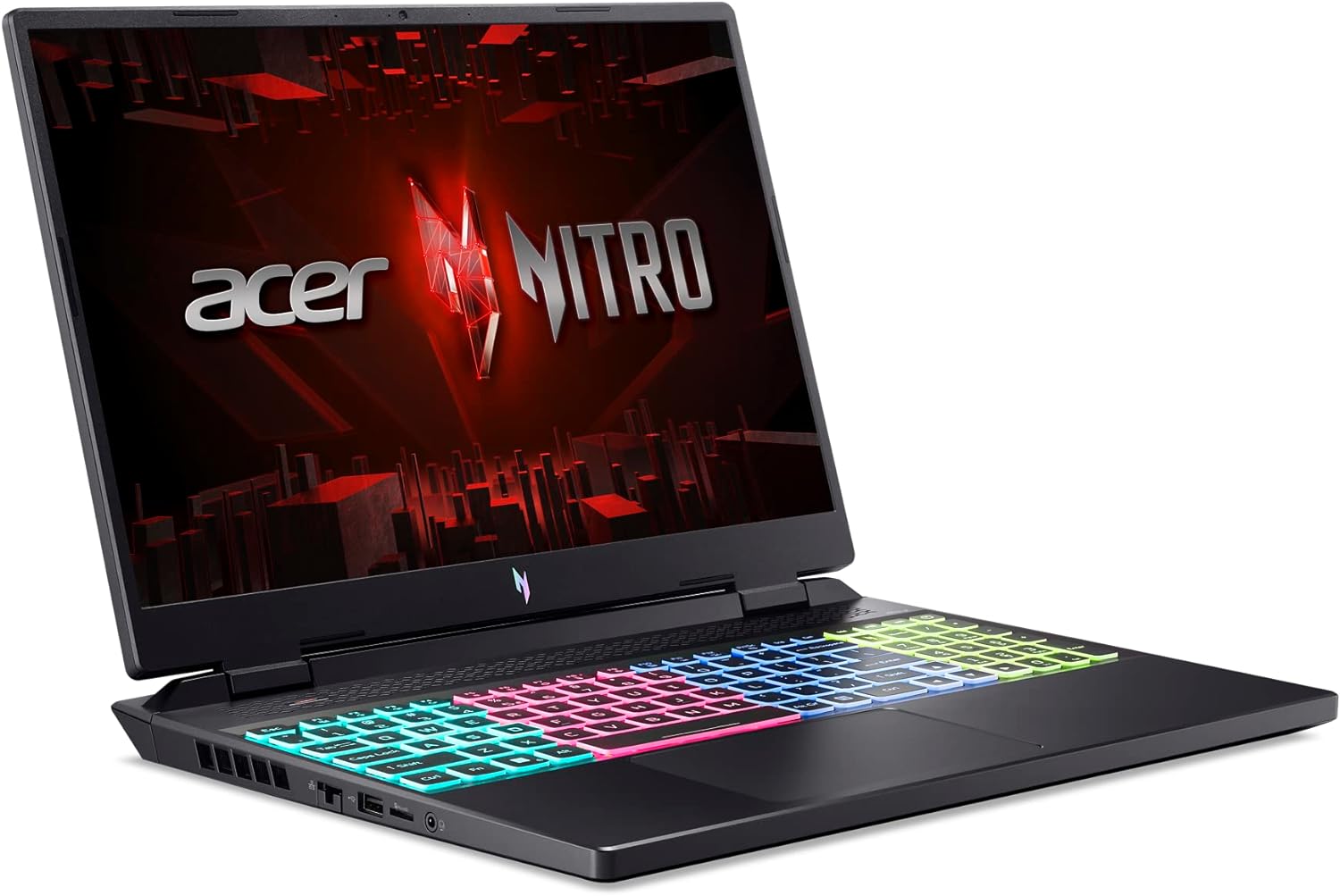 Acer Nitro 17 Gaming Laptop AMD Ryzen 7 7840HS Octa-Core CPU 17.3 FHD 165Hz IPS Display NVIDIA GeForce RTX 4050 16GB DDR5 1TB SSD Wi-Fi 6E RGB Backlit KB AN17-41-R6L9