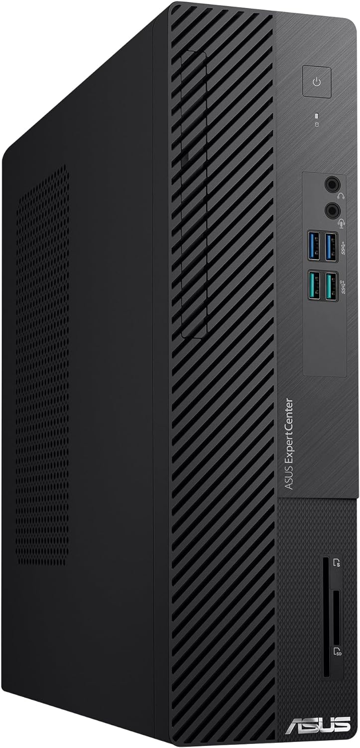 ASUS ExpertCenter D5 Small Form Factor Desktop PC, Intel Core i7-13700, 16GB DDR4 RAM, 1TB PCIe SSD, Windows 11 Pro, Black, D500SE-AH704