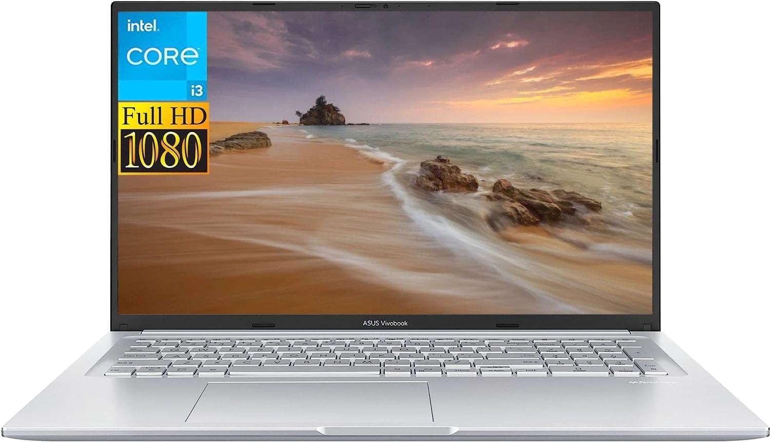 ASUS Vivobook 17 Laptop for Busniess and Student Newest, 17.3 FHD Display, Intel 10 Cores i3-1220P (Beats i5-1235U), 16GB RAM, 512GB SSD, Chiclet Keyboard, Wi-Fi 6, Fingerprint, Windows 11 Home