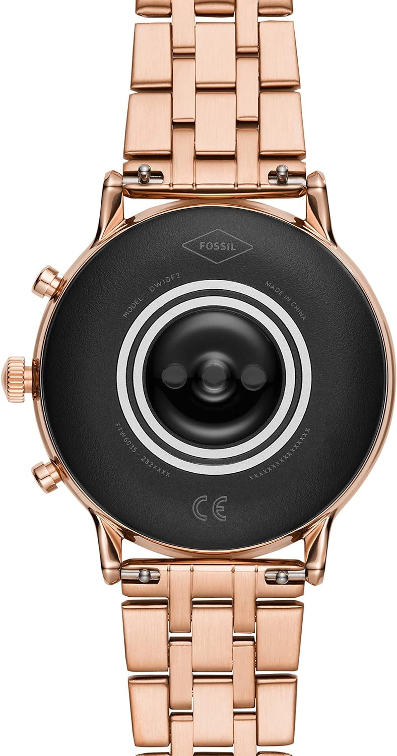 Fossil Gen 5 Julianna Stainless Steel Touchscreen Smartwatch with Speaker, Heart Rate, GPS, Contactless Payments, and Smartphone Notifications