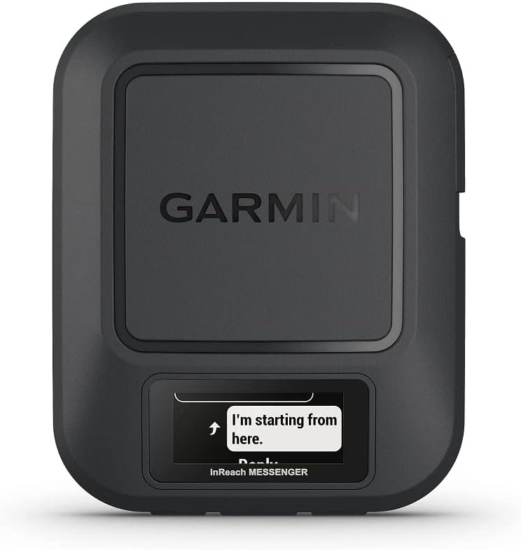 Garmin inReach® Messenger Handheld Satellite Communicator, Global Two-Way Messaging