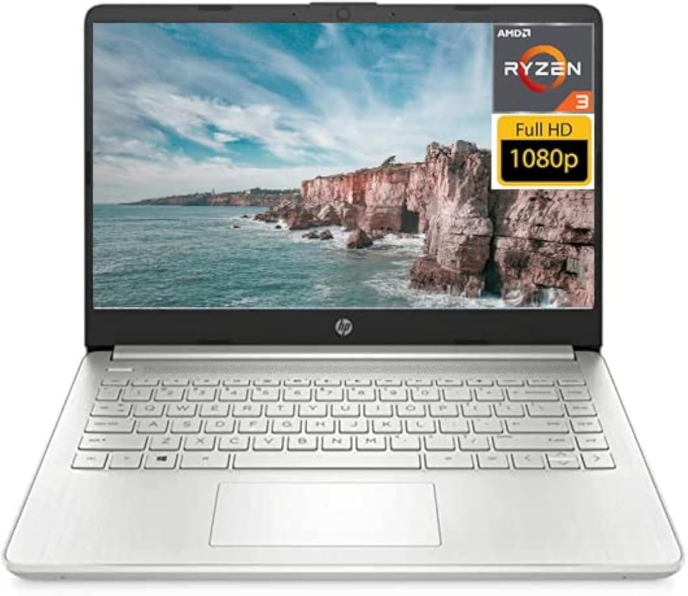 HP Flagship 15.6 HD Laptop Computer, Intel Quad-Core Pentium N200 (Beat i5-8250U), 16GB RAM, 128GB SSD, WiFi, Webcam, Fast Charge, HDMI, 1 Year Microsoft Office 365, Win 11, w/GM Accessory, Red