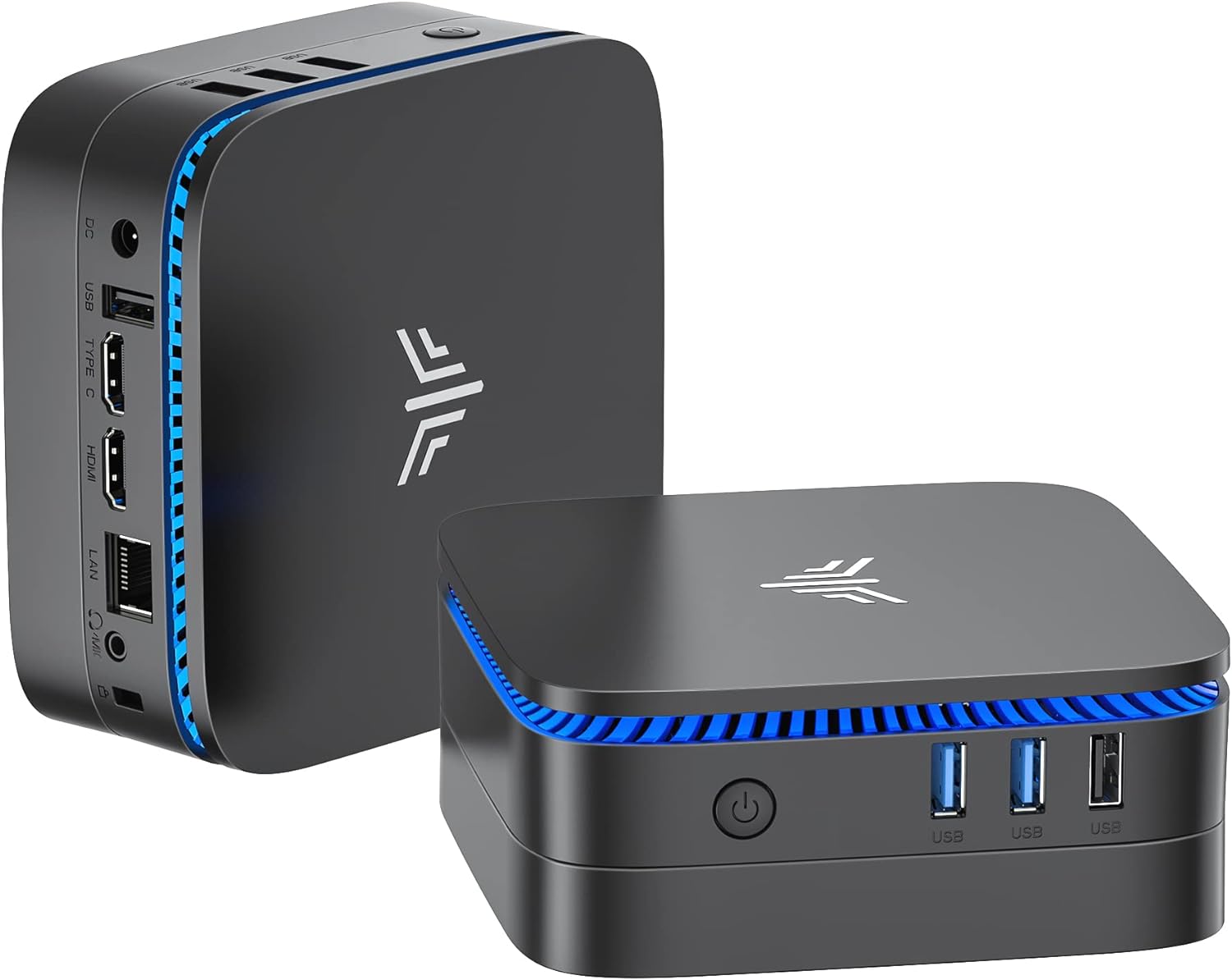 KAMRUI AK1PLUS Mini PC,12th Intel Alder Lake- N100 up to 3.4 GHz,16GB RAM+1TB M.2 SSD,Mini Computer Support 2.5 SSD (up to 2TB),WiFi 6,BT 5.2,4K, Business, Home, Office