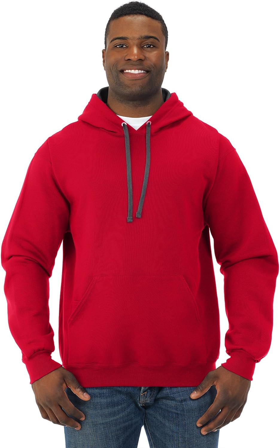 Mens Sofspun Fleece Pullover Hoodie