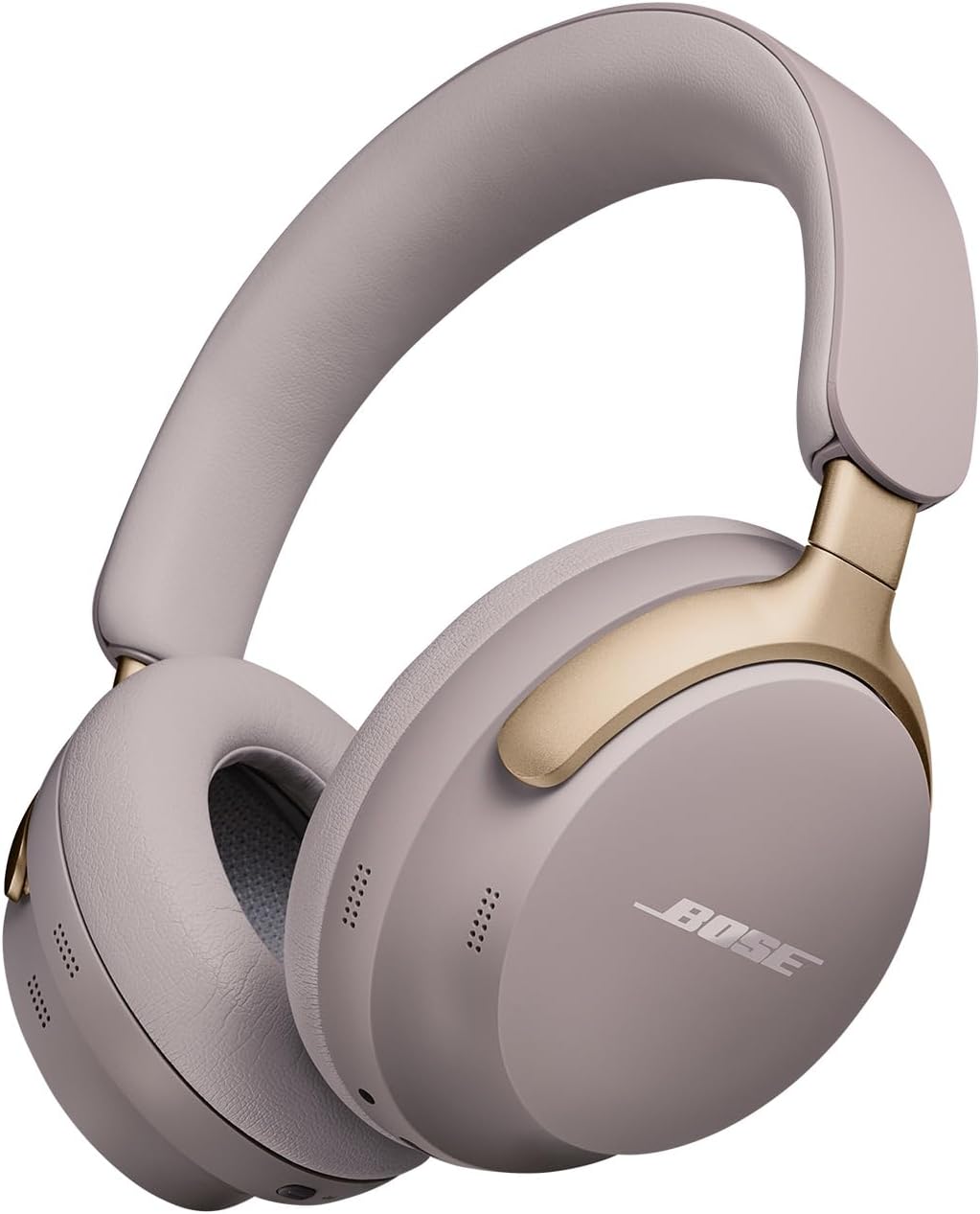 NEW Bose QuietComfort Ultra Wireless Noise Cancelling Headphones with Spatial Audio, Over-the-Ear Headphones with Mic, Up to 24 Hours of Battery Life, Sandstone - Limited Edition