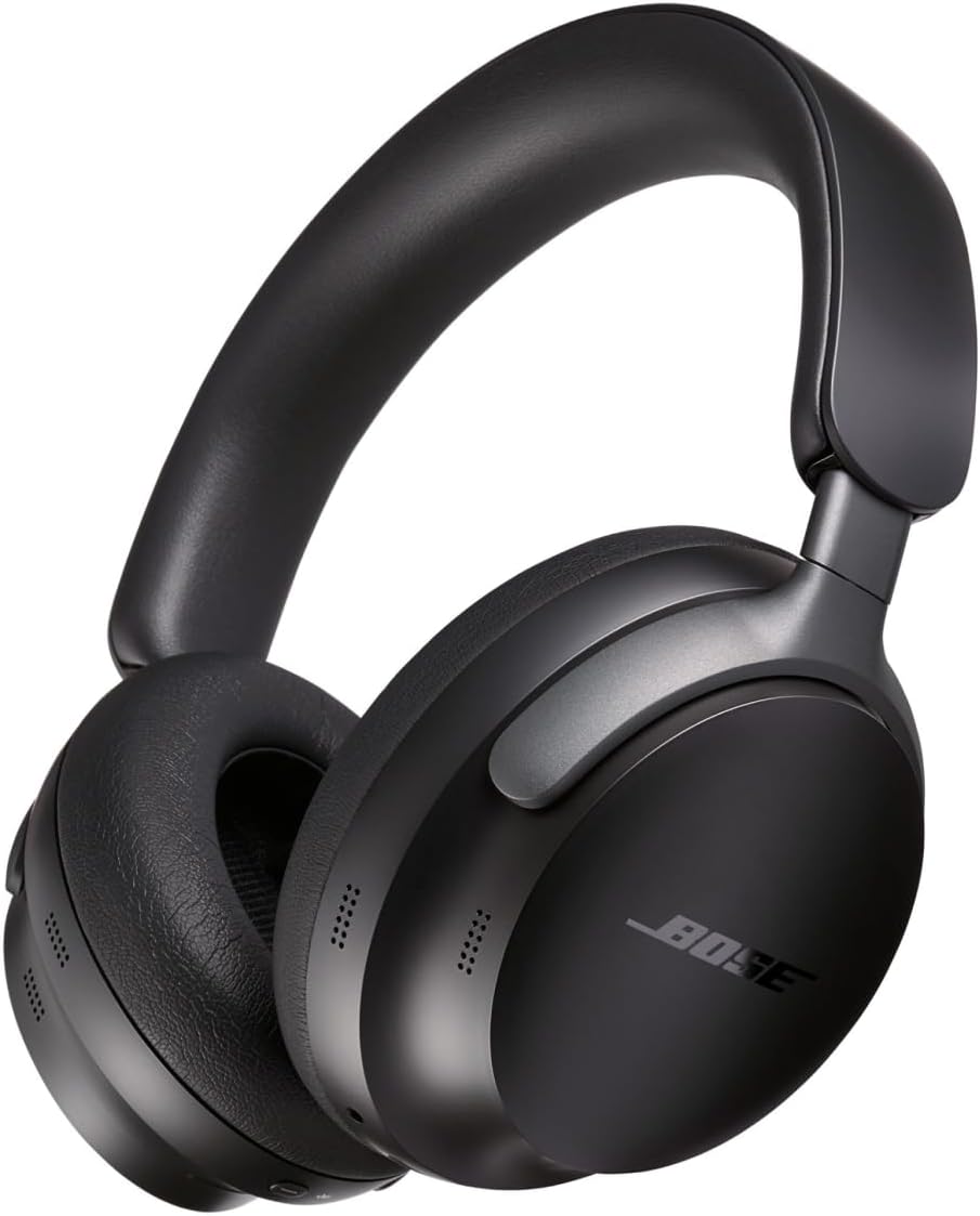 NEW Bose QuietComfort Ultra Wireless Noise Cancelling Headphones with Spatial Audio, Over-the-Ear Headphones with Mic, Up to 24 Hours of Battery Life, Sandstone - Limited Edition