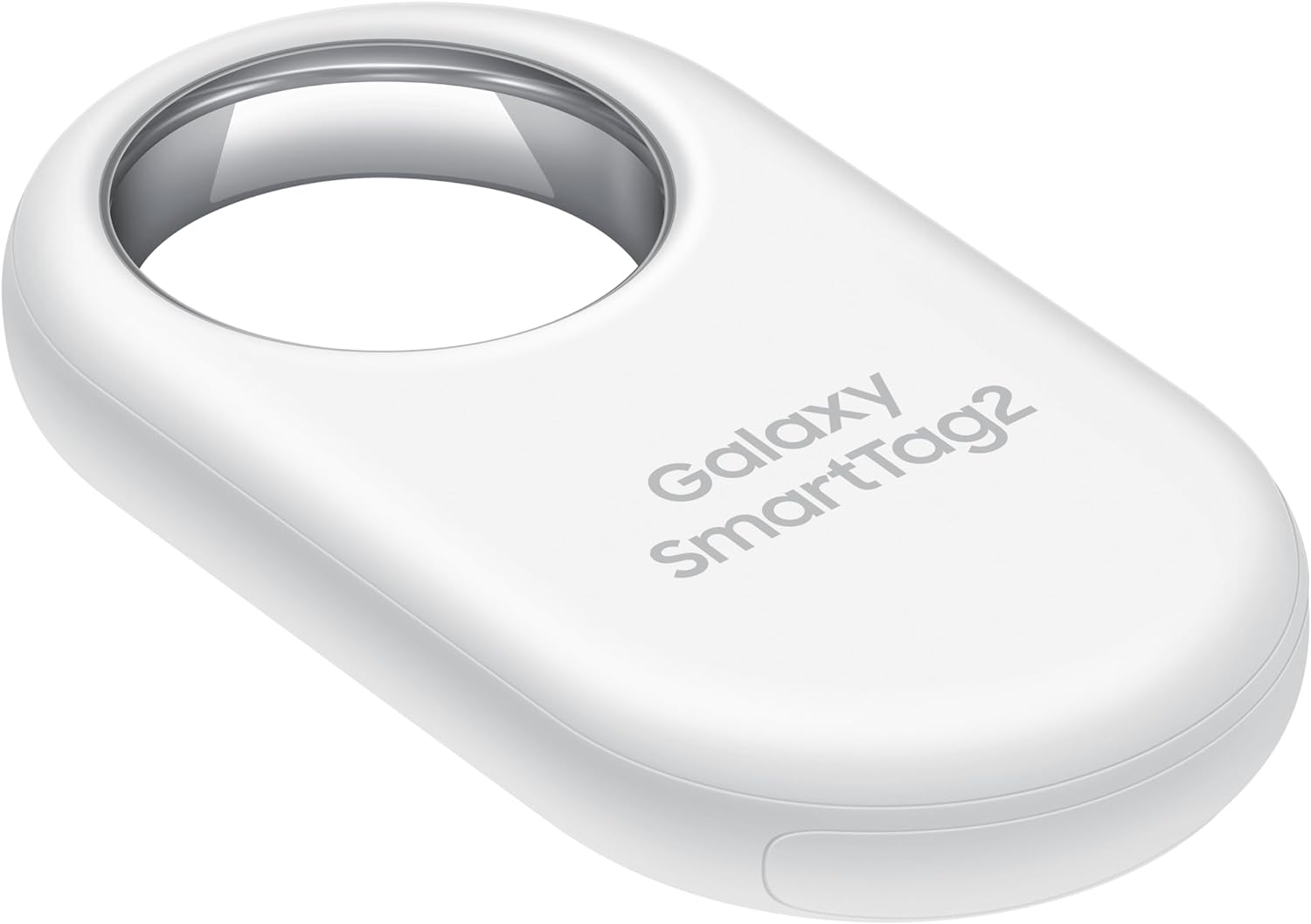 SAMSUNG SmartTag2 (2023) Bluetooth + UWB, IP67 Water and Dust Resistant, Findable via App, 1.5 Year Battery Life - White