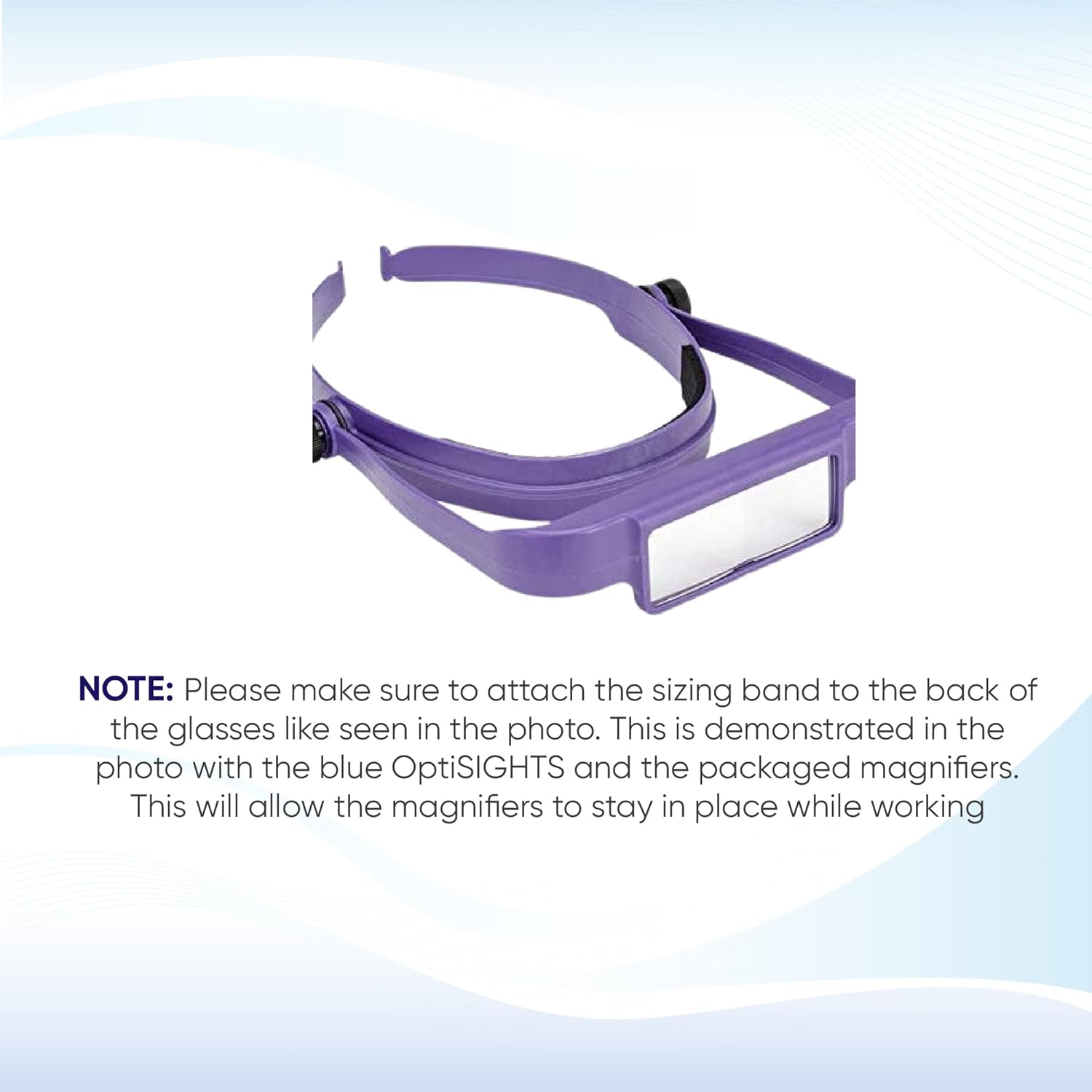 Donegan OptiSight Magnifying Visor - Professional Headband Magnifier Headset with 3 Plastic Optical Lens Plates - Hands Free Magnifying Glasses for Designing  Makeup