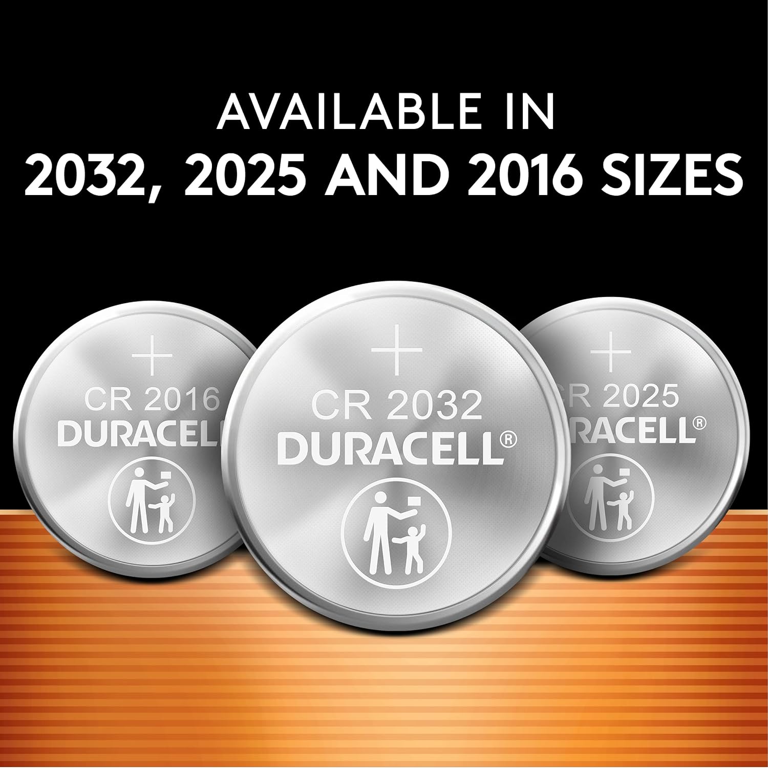 Duracell CR2025 3V Lithium Battery, Child Safety Features, 2 Count Pack, Lithium Coin Battery for Key Fob, Car Remote, Glucose Monitor, CR Lithium 3 Volt Cell