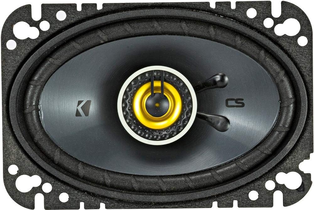 KICKER (2) 46CSC654 6.5 300w Car Audio Speakers+(2) 46CSC464 4x6 300w Speakers